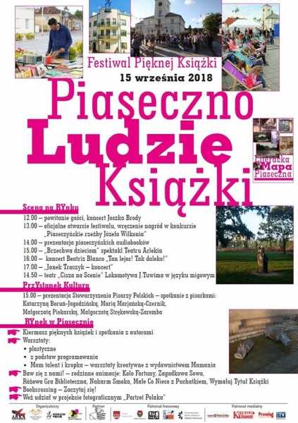Festiwal Pięknej Książki Piaseczno Ludzie Książki 2018