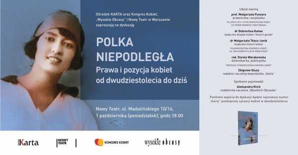 Polka niepodległa. Prawa i pozycja kobiet od 20-lecia do dziś
