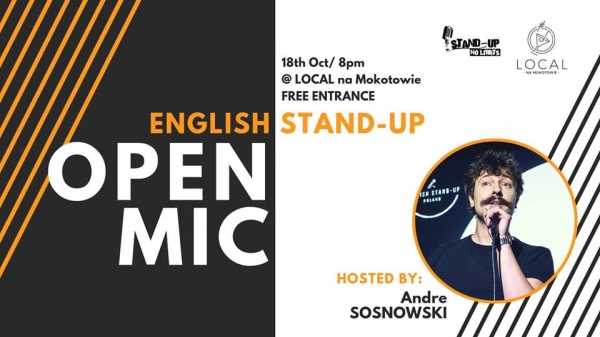 Stand-up No Limits: English open mic 