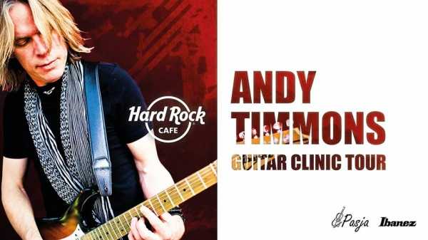 Guitar Clinic Tour - warsztaty gitarowe z Andy Timmonsem