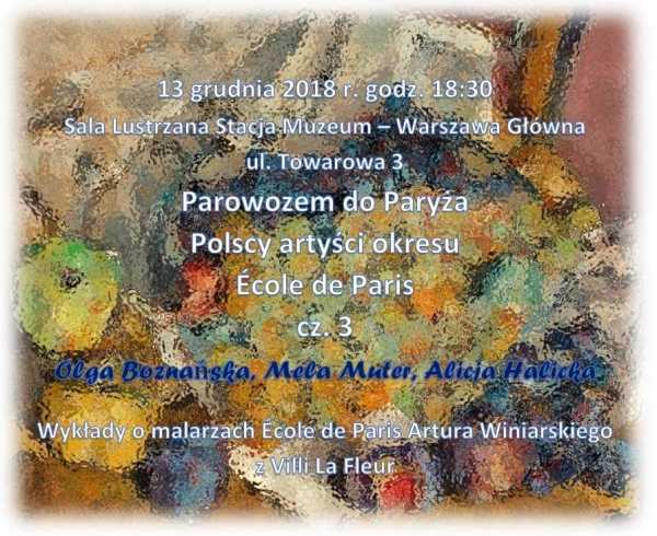 Polskie malarki w Paryżu I poł. XX w. 