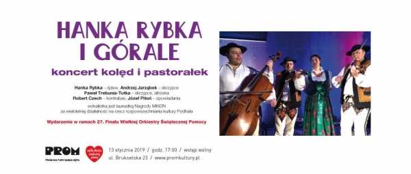 WOŚP: Hanka Rybka i górale. Koncert kolęd i pastorałek