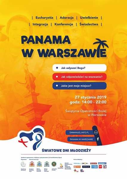 Panama w Warszawie w łączności ze Światowymi Dniami Młodzieży