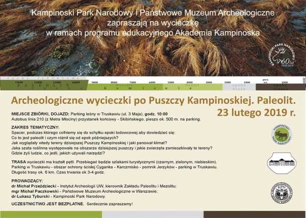 Archeologiczne Wycieczki po Kampinoskim Parku Narodowym: Paleolit
