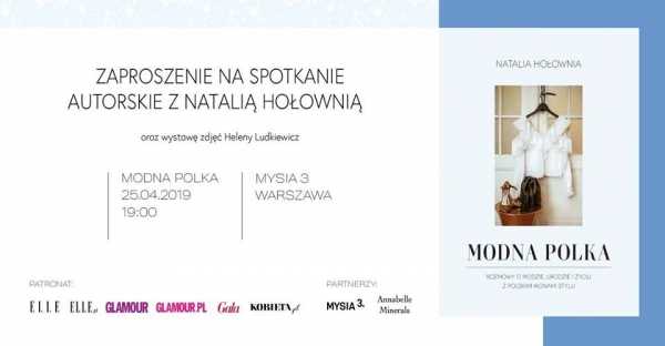 Spotkanie z Natalią Hołownią | premiera książki "Modna Polka"