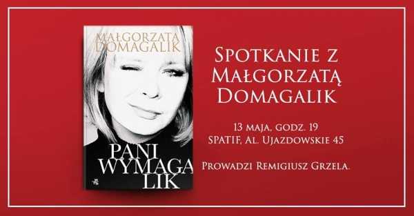 Spotkanie autorskie z Małgorzatą Domagalik