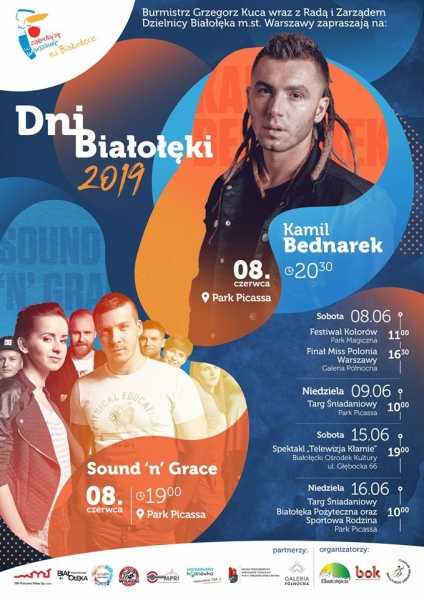 Dni Białołęki 2019 | Festiwal Kolorów / Miss Polonia Warszawy / Sound'n'Grace / Kamil Bednarek