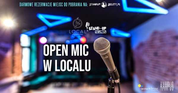 Stand-up No Limits: Open mic PL