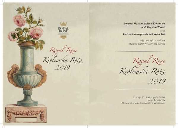 Wystawa Róż Ciętych "Royal Rose"