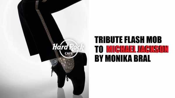 X Tribute to Michael Jackson by Monika Bral Flash Mob
