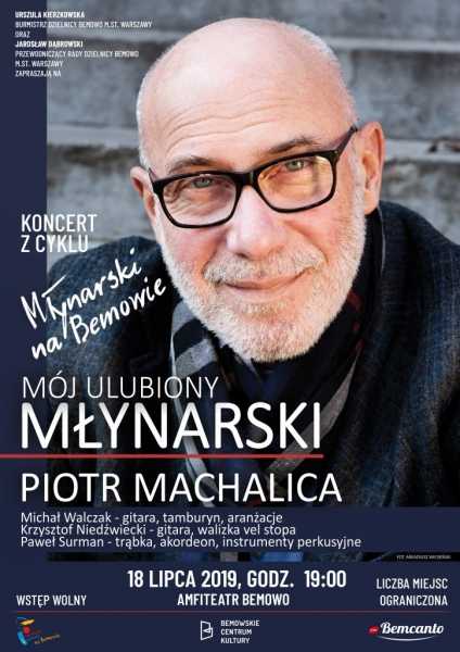 Koncert z cyklu „Młynarski na Bemowie”: Piotr Machalica