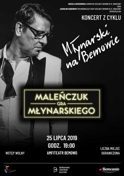 Koncert z cyklu „Młynarski na Bemowie”: Maciej Maleńczuk