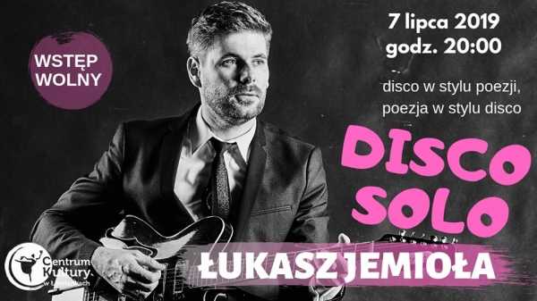 Łukasz Jemioła - Disco solo. Koncert na scenie plenerowej