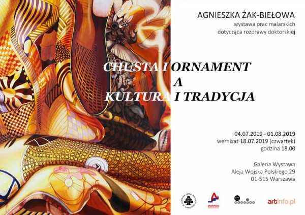 Agnieszka Żak "Chusta i ornament a kultura i tradycja"