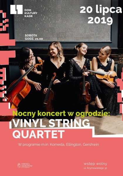 Nocny koncert w ogrodzie: Vinyl String Quartet