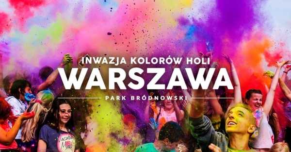Warsaw Holi - Inwazja Kolorów Holi w Warszawie