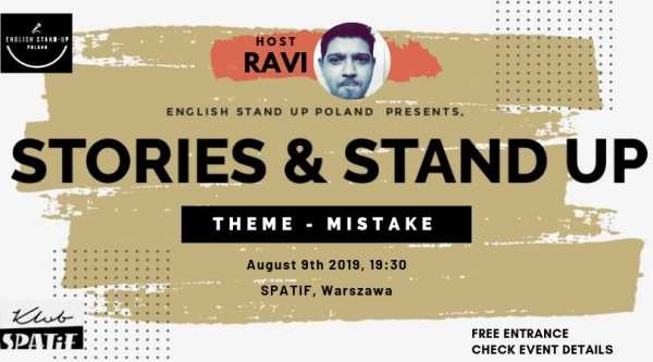Stories & Stand-up. Topic - Mistake