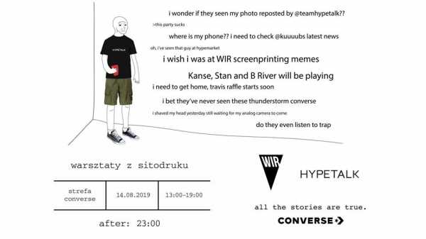 Hypetalk Memes with Converse