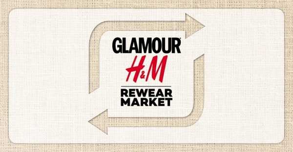 Glamour x H&M Rewear Market