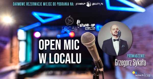 Stand-up No Limits: Open mic PL