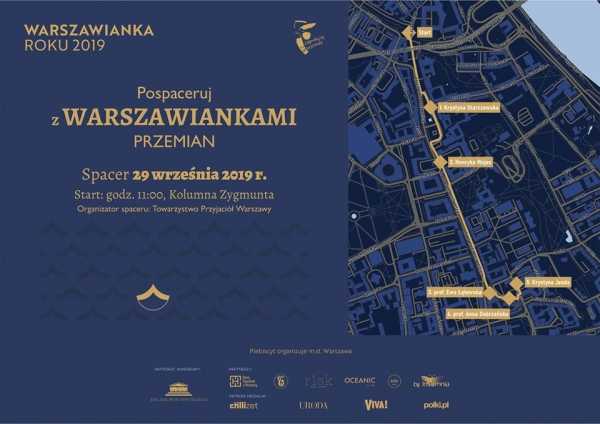 Warszawianka Przemian 2019 – spacer po Warszawie
