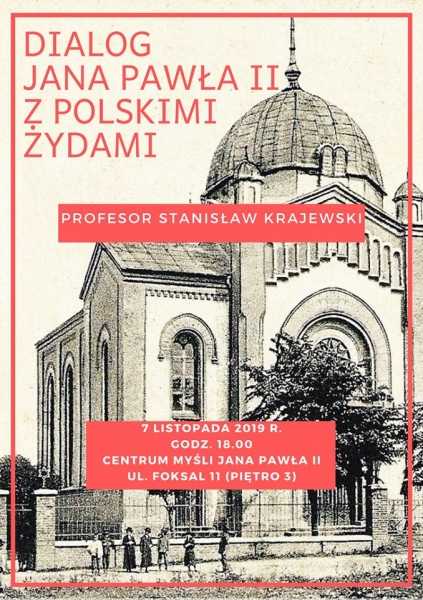 Dialog Jana Pawła II z polskimi Żydami | seminarium