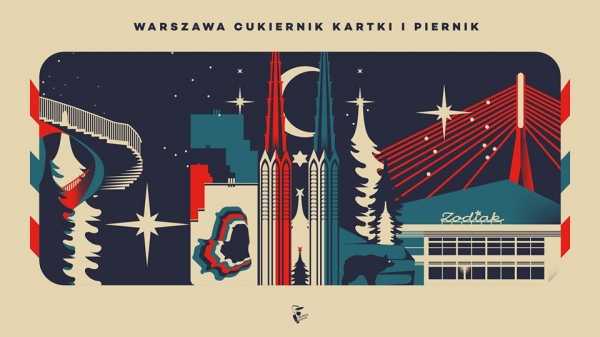 Warszawa Cukiernik Kartki i Piernik // Warsaw, Confectioner, Cards and Gingerbread