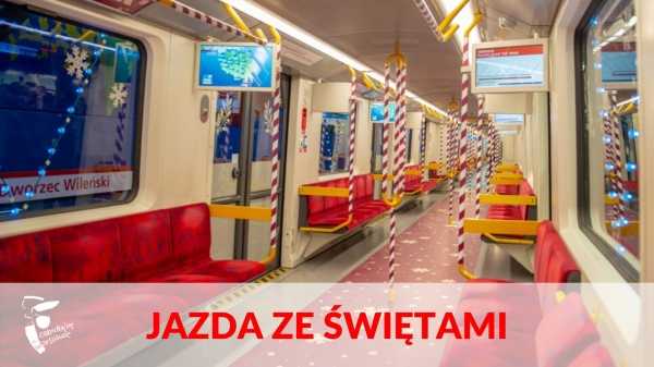 Jazda ze Świętami – Świąteczne metro w Warszawie