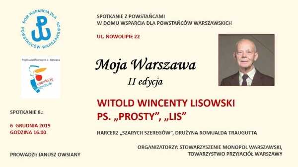 Moja Warszawa II edycja: Witold Wincenty Lisowski