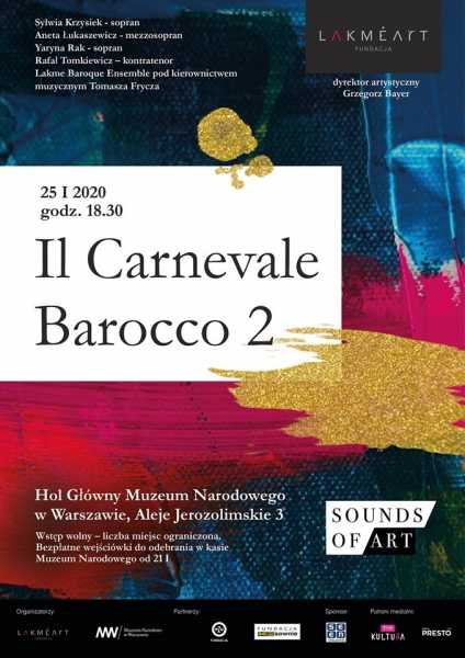 Cykl koncertów Sounds of Art / Il Carnevale Barocco 2