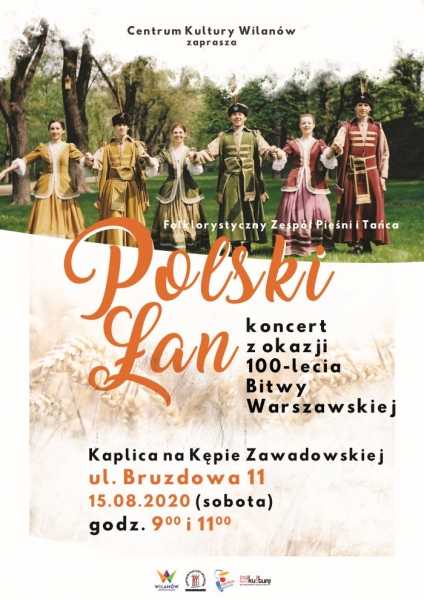 Polski Łan – koncert z okazji 100-lecia Bitwy Warszawskiej