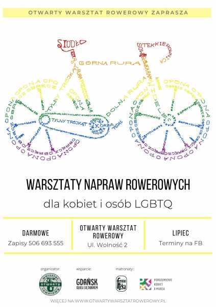 Warsztaty napraw rowerowych dla kobiet i osób LGBTQ