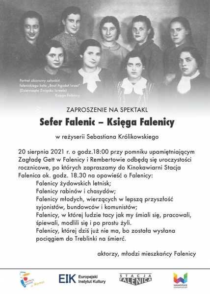 "Sefer Falenic - księga Falenicy"- spektakl w reż. S.Królikowskiego