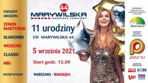 11. urodziny Centrum Handlowego MARYWILSKA 44