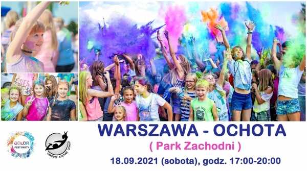 Eksplozja Kolorów Holi - Warszawa Ochota 2021