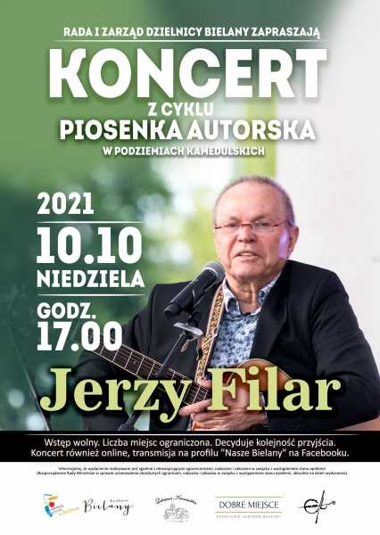 Jerzy Filar. Piosenka Autorska w Podziemiach Kamedulskich