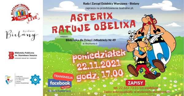 Asterix ratuje Obelixa - teatrzyk