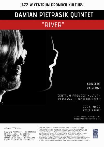 Koncert Damian Pietrasik Quintet / "River"