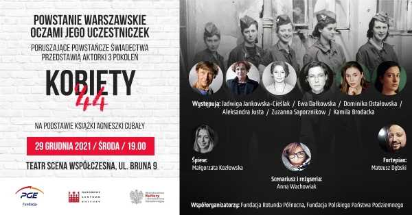 KOBIETY ’44. 44 prawdziwe historie kobiet w powstańczej Warszawie