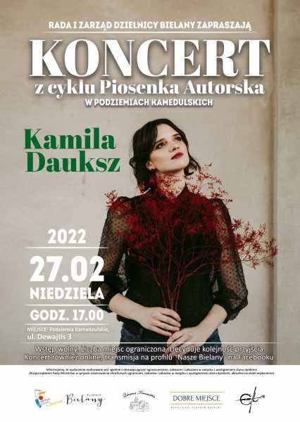 Kamila Dauksz - Piosenka Autorska w Podziemiach Kamedulskich