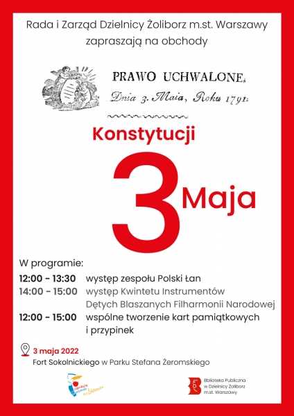 Świętowanie 231 rocznicy uchwalenia Konstytucji 3 Maja - koncert zespołu Polski Łan