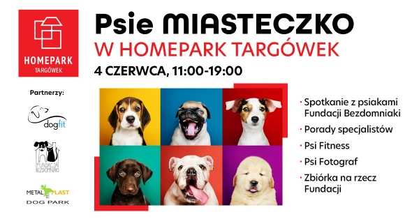 Psie Miasteczko w Homepark Targówek