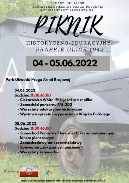 Piknik historyczno-edukacyjny Praskie Ulice 1942