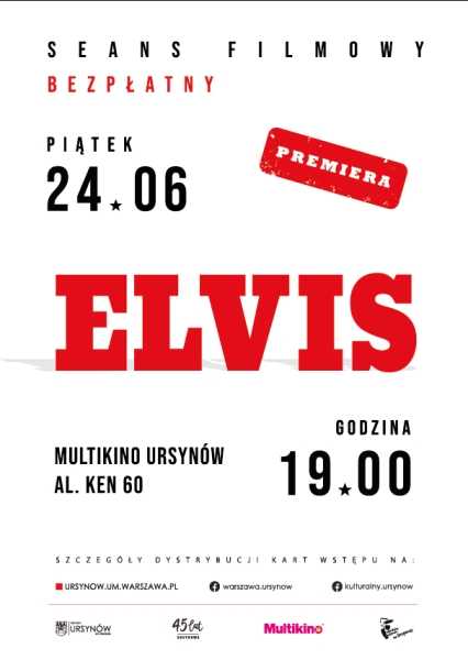 Elvis - bezpłatny seans filmowy