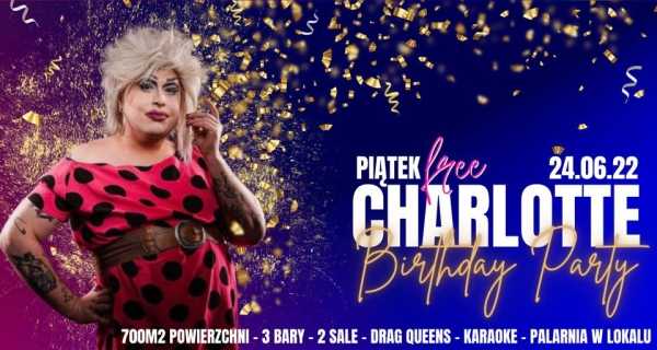 Oficialne Birthday Party Drag Queer Charlotte