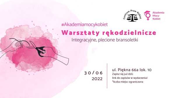 Warsztat rękodzielniczy polsko-ukraiński // польсько-українська хендмейд майстерня з плетення браслетів