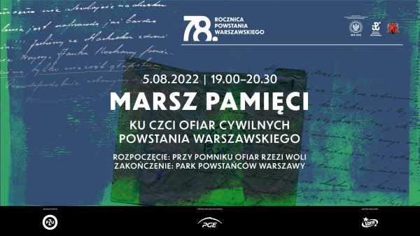 Marsz Pamięci ku czci ofiar cywilnych Powstania Warszawskiego
