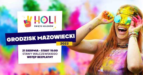 Holi Święto Kolorów w Grodzisku Mazowieckim