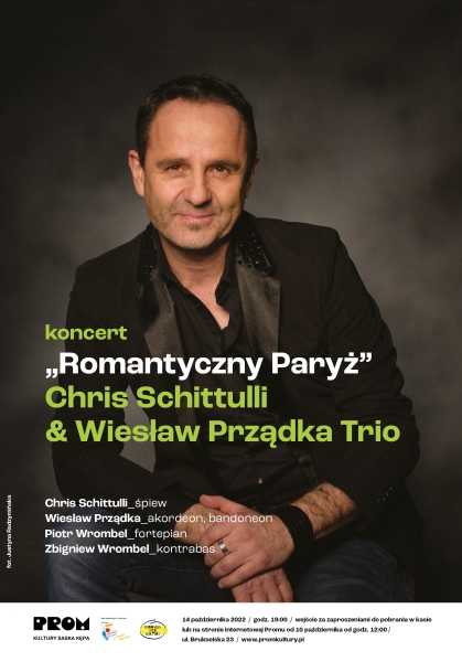 Koncert „Romantyczny Paryż” – Chris Schittulli & Wiesław Prządka Trio
