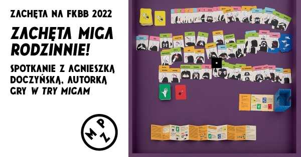 Zachęta miga rodzinnie! - spotkanie z autorką gry „W Try Migam” | Festiwal Kultury bez Barier 2022